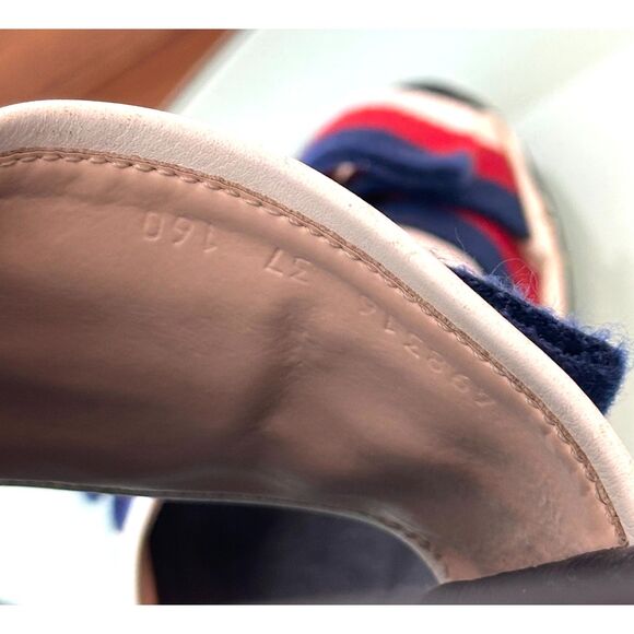 Authentic Gucci Web Ribbon Slides – Black Footbed – Size EU 37 - Picture 6 of 6